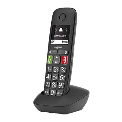 Image de Gigaset E290 Téléphone sans fil avec ID d&#039;appelant ECO DECT\GAP noir