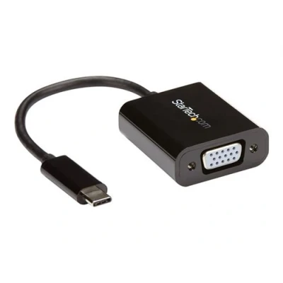 Image de StarTech.com USB C to VGA Adapter Type Video Converter adaptateur vidéo externe noir