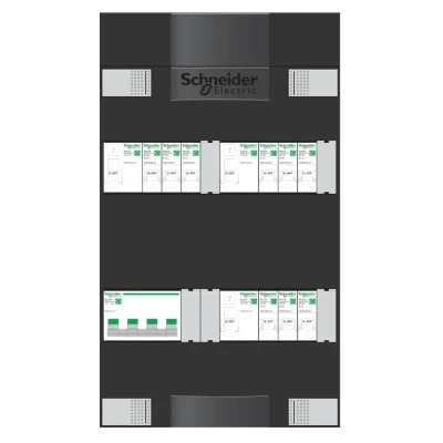 Afbeelding van Groepenkast 3 fase 9 Groepen (3+3+3) Aardlek (ALS) Advanced/Resi9 Schneider Electric ADV3B309A