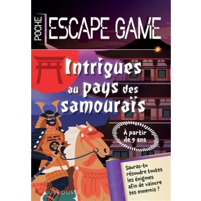 Image de Escape game de poche junior : Intrigues au pays des Samourais