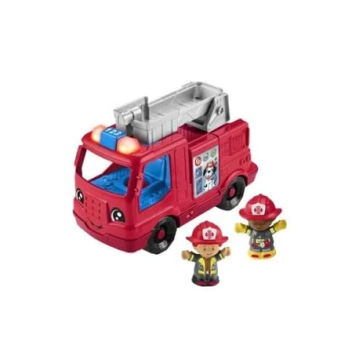 Afbeelding van Fisher Price Little People Feuerwehrauto