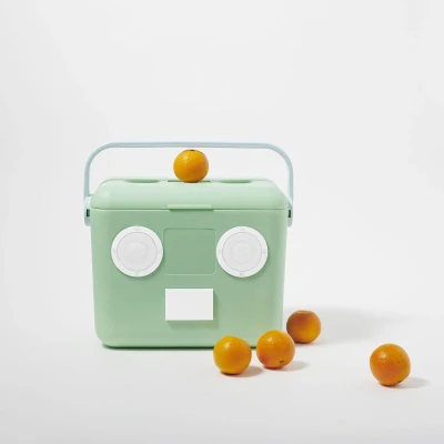 Afbeelding van Sunnylife Koelbox met bluetooth speakers 15 Liter mint