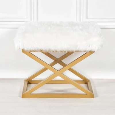 Afbeelding van Atelier del Sofa, Kruk, Capraz Pluche