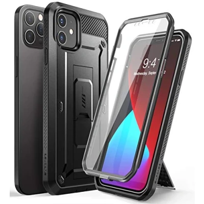 Afbeelding van Supcase i Blason Unicorn Beetle Pro Case voor Apple iPhone 12 / Zwart