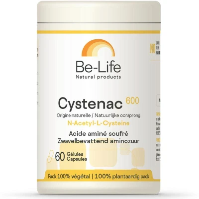 Afbeelding van Be Life Cystenac 600 60 softgels