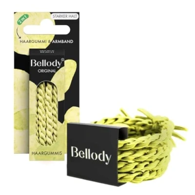Afbeelding van Bellody Haargummie Elastiek Geel