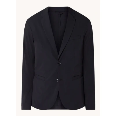 Afbeelding van Armani Exchange heren Regular fit colbert met paspelzakken in de kleur Donkerblauw, maat: 36