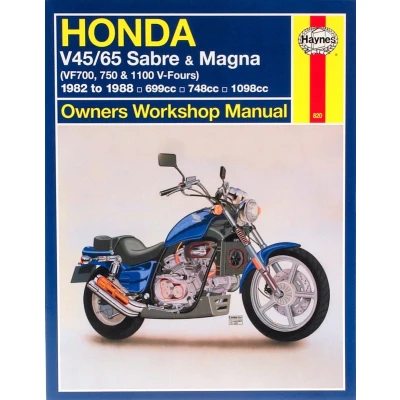 Afbeelding van Haynes Honda V45/65 Sabre &amp; Magna, 1982 to 1988