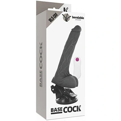 Afbeelding van Basecock Realistic Bendable Remote Control Black 18.5 Cm