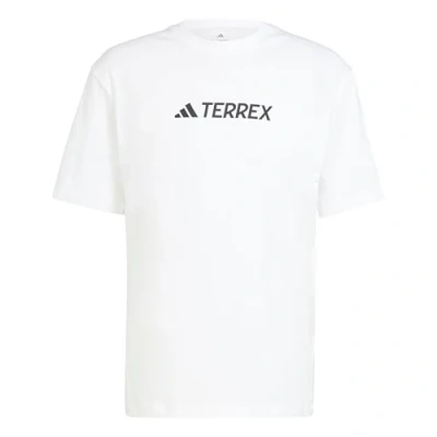 Afbeelding van Adidas Terrex LOGO TEE Tshirt print, Heren, Maat: XL, White