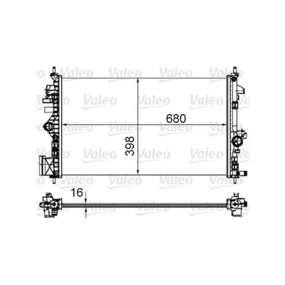Afbeelding van Valeo Radiateur 735485