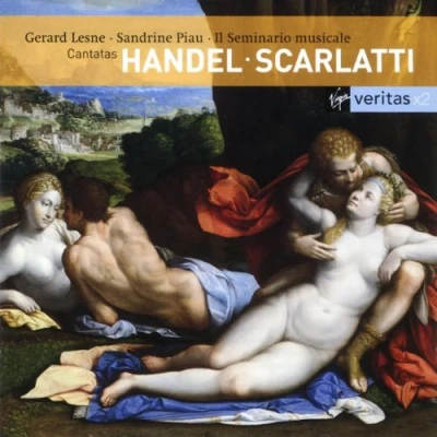 Afbeelding van Handel, Scarlatti: Cantatas / Lesne, Piau, Il Seminario musicale