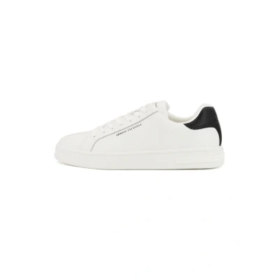 Afbeelding van Armani Exchange Sneakers laag, Heren, Maat: 44, Bianco nero Hoogwaardig imitatieleer