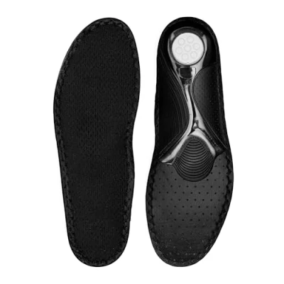 Afbeelding van Bama Deo Footbed inlegzolen Hygiënische met actieve kool frisse zolen antibacteriële werking tegen geurtjes anatomische vorm voor extra grip volwassenen 1