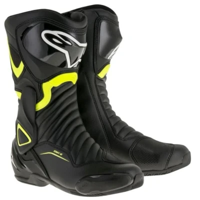 Afbeelding van ALPINESTARS SMX 6 V2 BOOTS BLACK YELLOW FLUO 42 Maat Laars