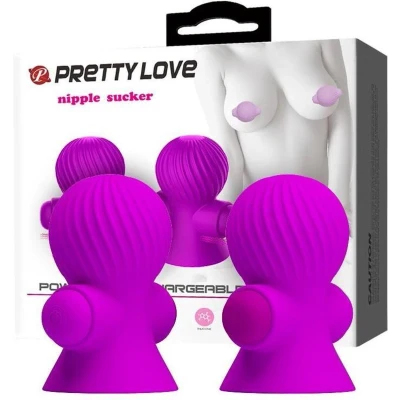 Afbeelding van Pretty Love Vibrerende Tepelzuiger Sterke Vibratie