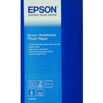 Afbeelding van Epson S045052 Traditional Photo Paper 300 gram A2 (25 vel) Fotopapier