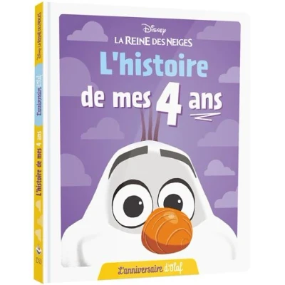 Image de LA REINE DES NEIGES L&#039;Histoire de mes 4 ans L&#039;anniversaire d&#039;Olaf DISNEY