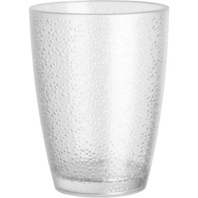 Afbeelding van Olympia Kristallon Polycarbonaat Tumblers Met Reliëf 275ml (6 Stuks) DC928