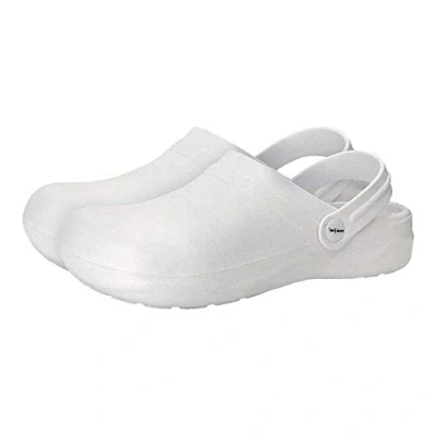 Afbeelding van REIS Uniseks klompen en sandalen, wit, 37 EU