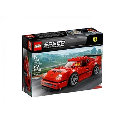 Afbeelding van LEGO Speed Champions Ferrari F40 Competizione 75890 bouwpakket, nieuw 2019 (198 stuks)