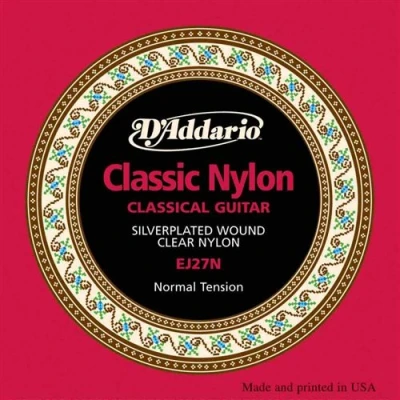 Image de D&#039;Addario EJ27N tirant normal Jeu de cordes pour guitare classique