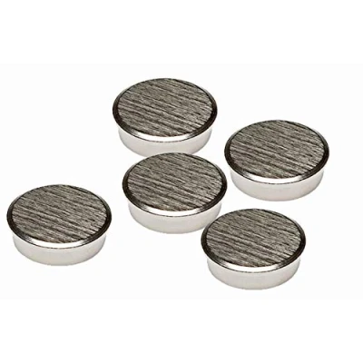 Afbeelding van FRANKEN verchroomde houdmagneet, houdkracht: 8.000 g, diam. 22 mm