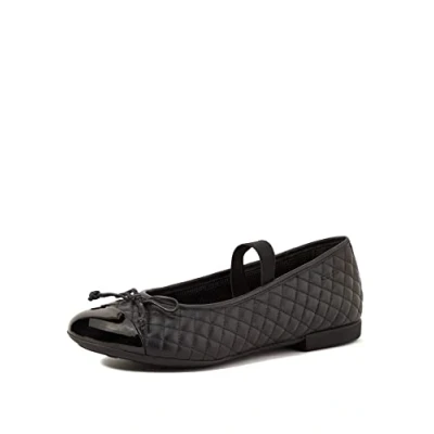 Afbeelding van Geox Jr Plie&#039; B, School Uniform Schoen voor meisjes, Zwart 222222