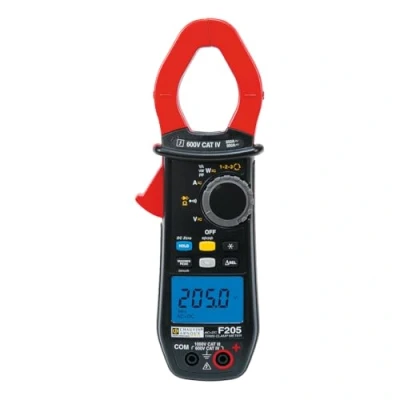 Afbeelding van Chauvin Arnoux F205 Stroomtang Digitaal CAT III 1000 V, IV 600 V Weergave (counts): 6000