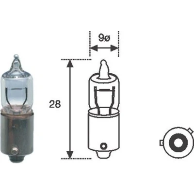 Afbeelding van Magneti Marelli Gloeilamp 002701100000