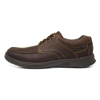 Afbeelding van Clarks Cotrell Edge Oxford stof voor heren, Brown Oily