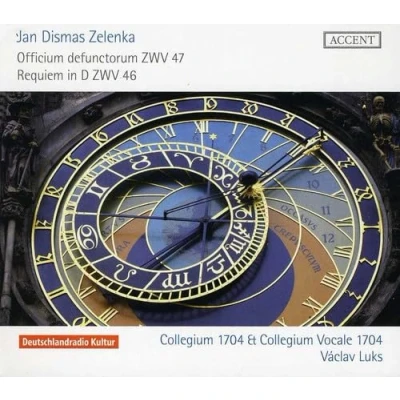 Afbeelding van Collegium 1704, Vocale Václav Luks Zelenka: Officium Defunctorum Zwv 47 Requiem in D (2 CD)