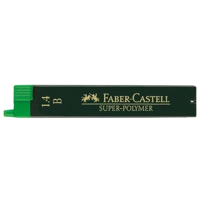 Image de Faber Castell mines Super Polymer pour porte 1,4mm, B, etui de 6