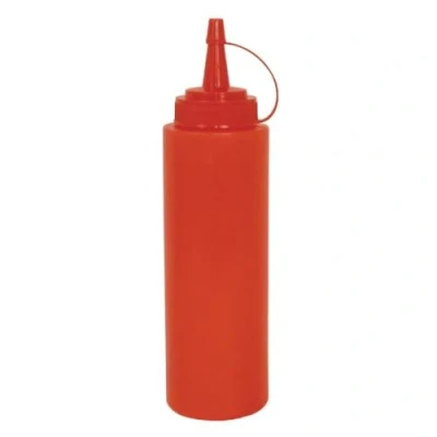 Afbeelding van Vogue portioneer knijpfles rood 23cl