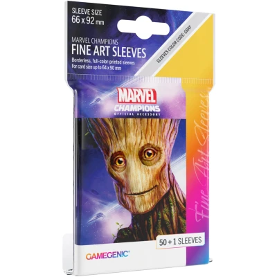 Afbeelding van Gamegenic, Marvel Champions Sleeves Groot tafelspel met Spaans
