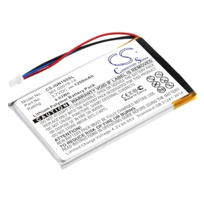 Afbeelding van CS IQN160SL accu 1250 mAh compatibel met [Garmin] Nuvi 1690, 1690T, 1695 vervangt 361 00019 14