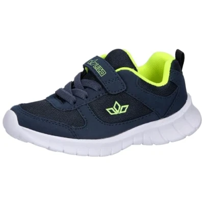 Afbeelding van LICO Hardloopschoenen voor op de weg kinderen, Maat: 24, Marine lemon Nylon