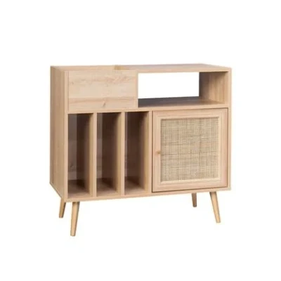 Afbeelding van sweeek Dressoir voor vinylplaten, bohème, b 83 x d 39 h 77cm