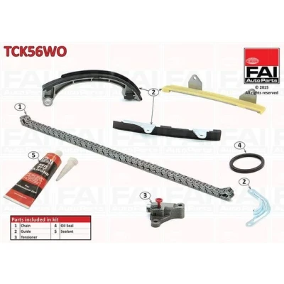 Afbeelding van Distributiekettingset FAI AutoParts TCK56WO