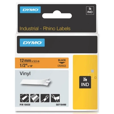 Image de Rubanétiquette Industrielle Rhino Vinyle Auto adhésive Dymo
