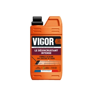 Afbeelding van Vigor Intensieve ontkalker Alkaline formule met sodakristallen ultra vetoplossend citrusgeur Franse productie 1 l