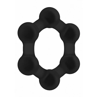 Afbeelding van Rekbare Cockring met Gewicht No. 83 Zwart