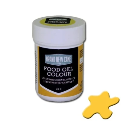 Afbeelding van BrandNewCake Kleurstof Gel Super Geel 35gr