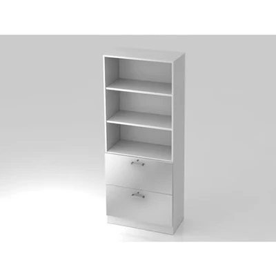 Afbeelding van Wandkast Wit/Zilver 80 x 42 200,4 cm Signa G 7300 CE