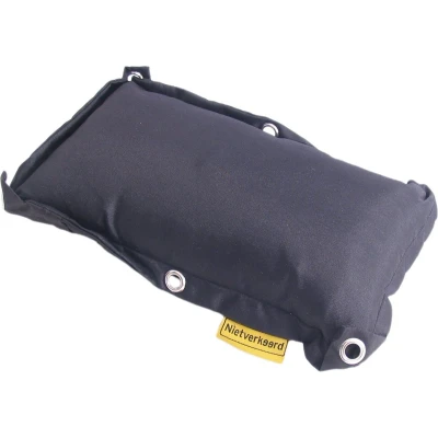 Afbeelding van Bagagedragerkussen NietVerkeerd FAT 34 x 18 9cm zwart