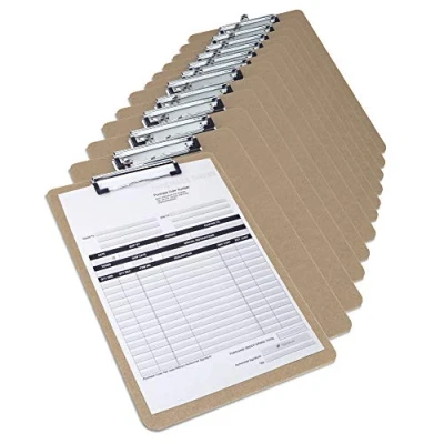 Image de Rapesco 1608 Business Pack: 12 Porte Blocs Standard en Surface Dur, A5, Marron