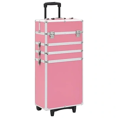 Afbeelding van Make Up Trolley Aluminium Zilverkleurig