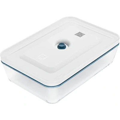 Image de ZWILLING Fresh &amp; Save Plat à gratin sous Vide, boîte de Conservation avec Couvercle, en Verre, La Mer
