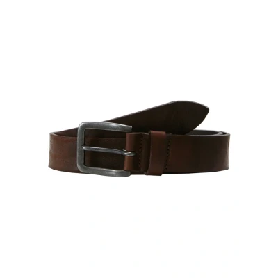 Afbeelding van Jack &amp; Jones Jacvictor BELT Riem, Heren, Maat: 95, Black coffee