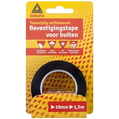 Afbeelding van Deltafix Bevestigingstape voor Buiten 1,5m1